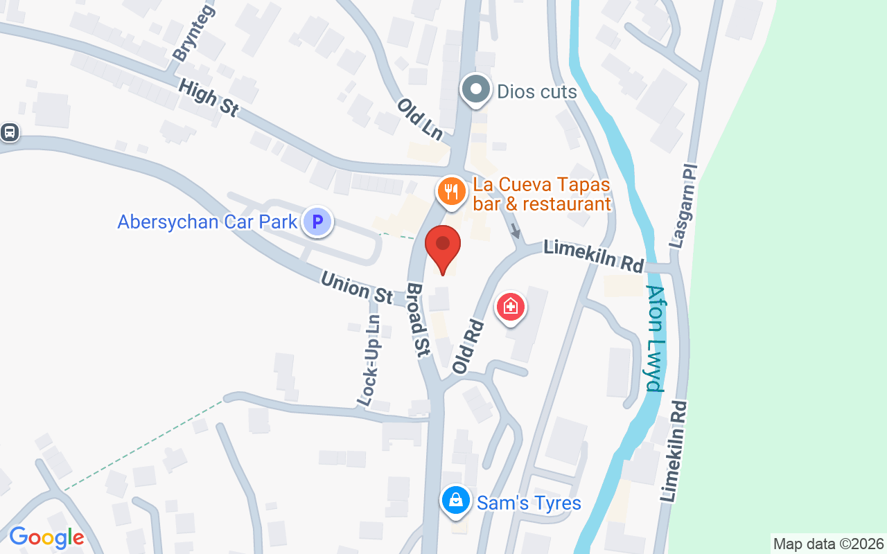 Map showing the location of Syran John