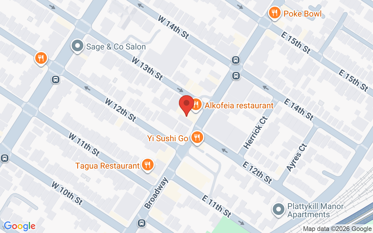 Map showing the location of Teezerz Salon