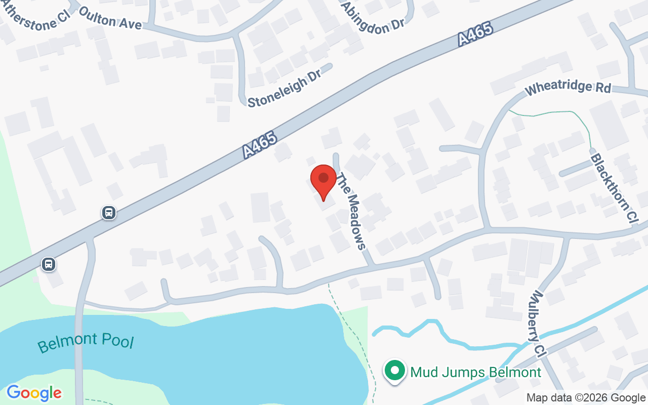 Map showing the location of THE ADDRESS