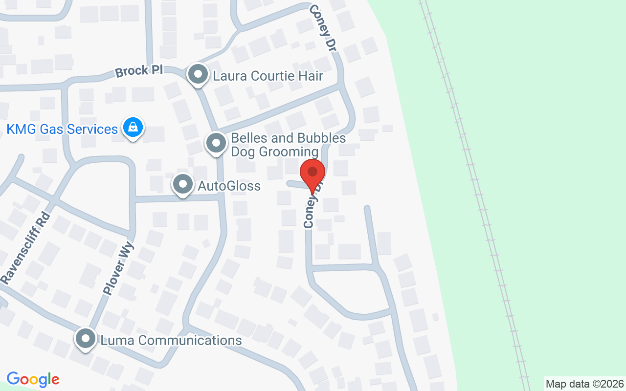 Map showing the location of The Beauty Workz