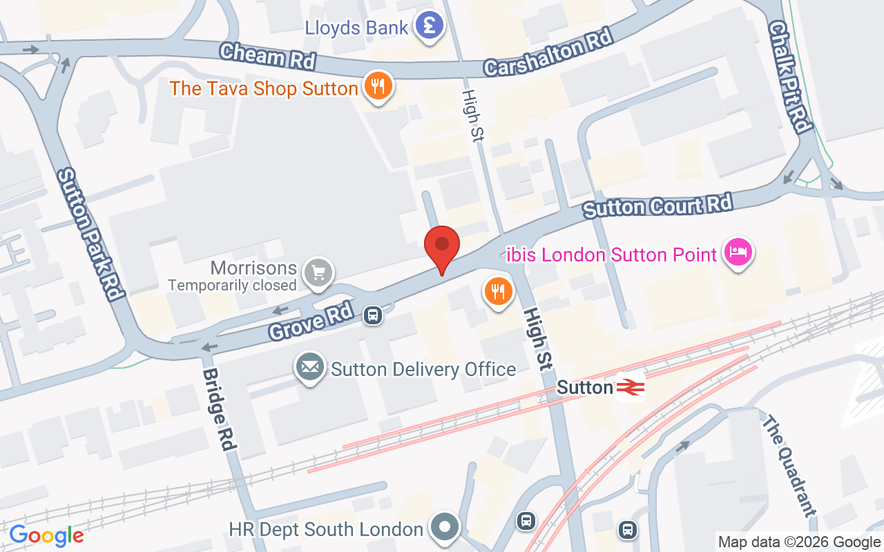 Map showing the location of The Business Too