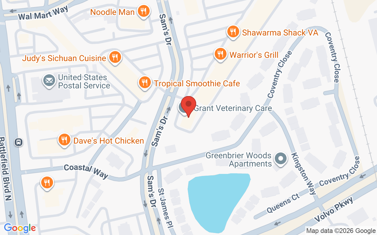 Map showing the location of The Look Salon & Day Spa
