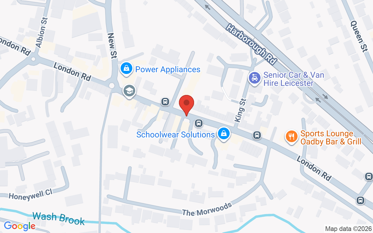 Map showing the location of The Retreat