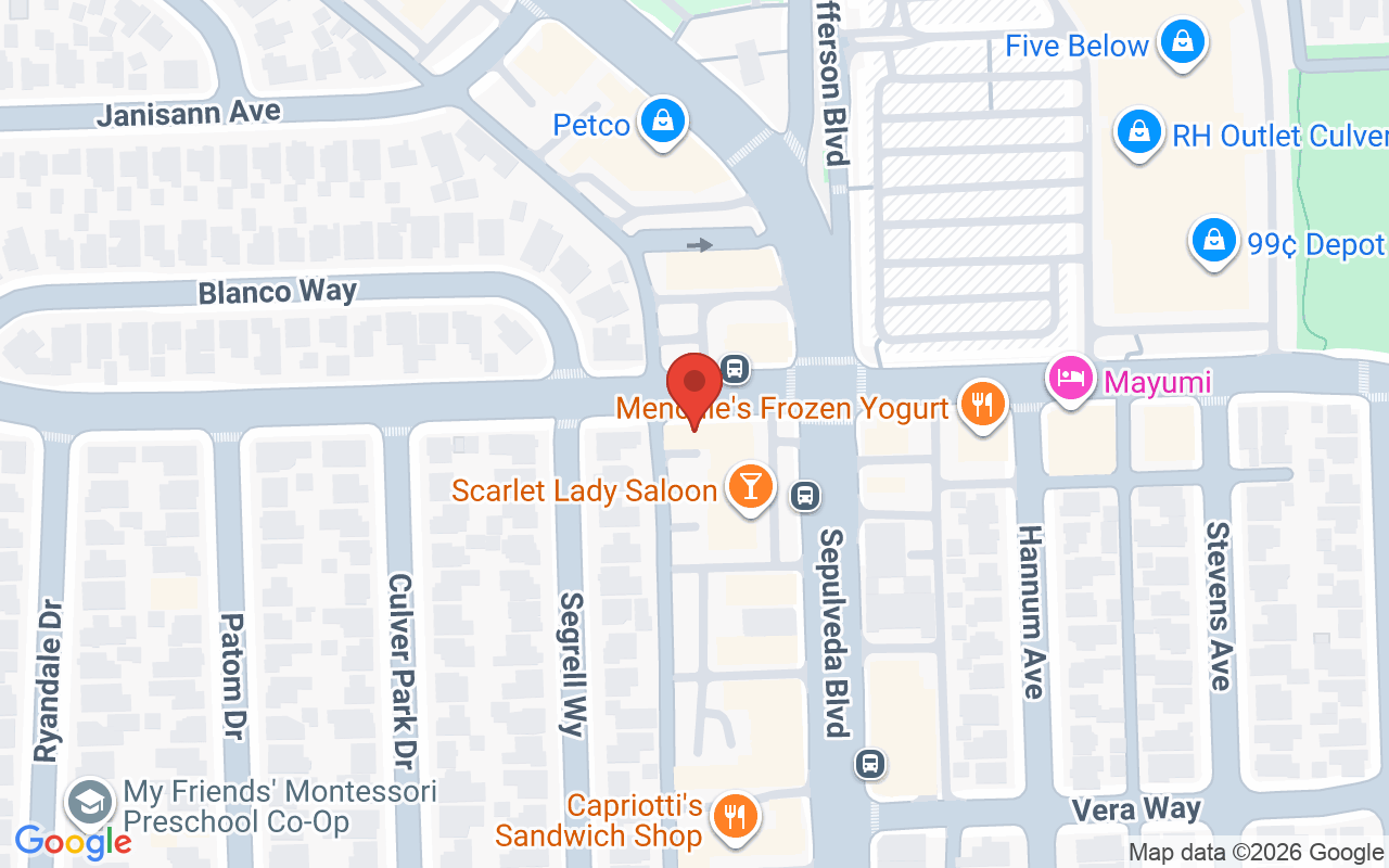 Map showing the location of Tim Carr Hair