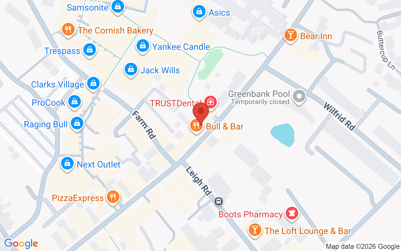 Map showing the location of Tranquility Hair