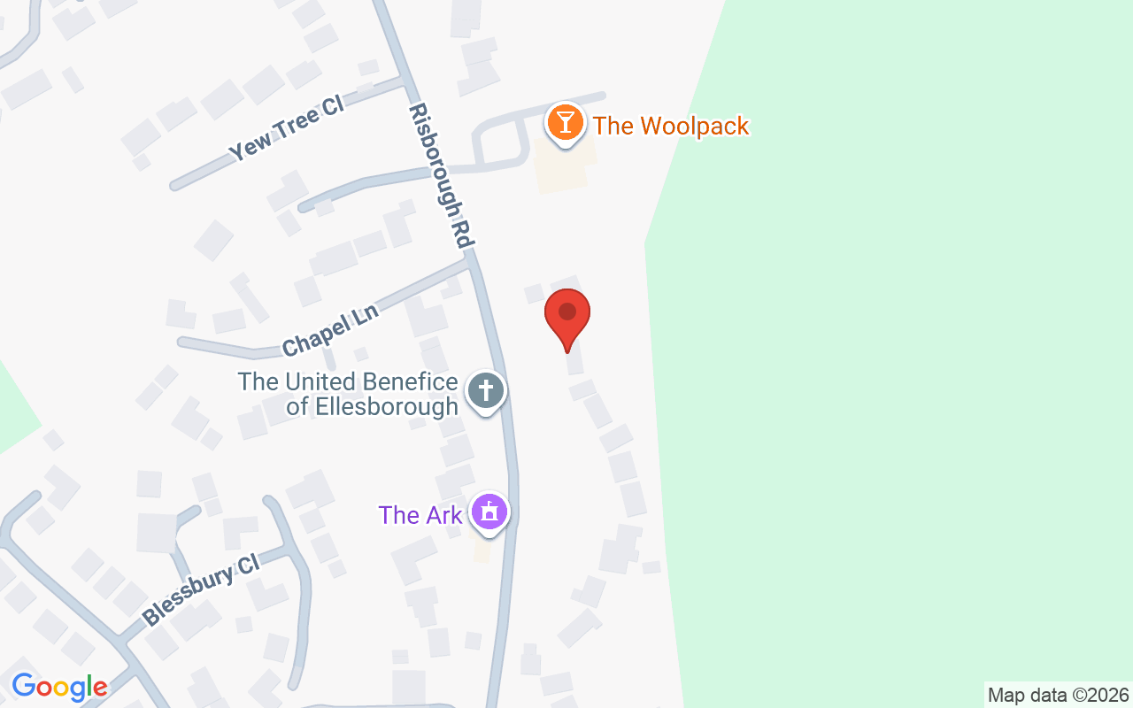 Map showing the location of Urban Aylesbury