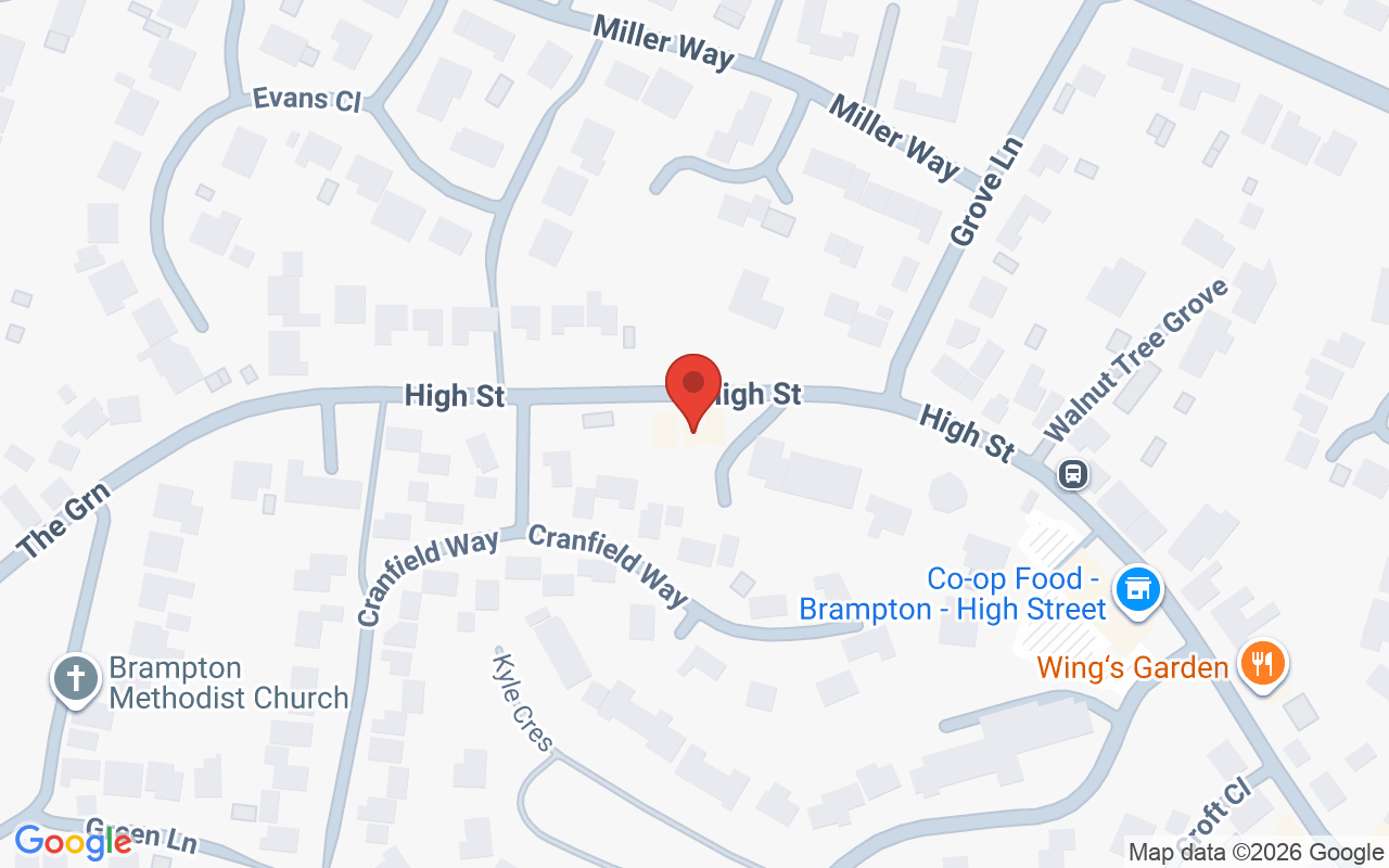 Map showing the location of Utopia Hair Bar