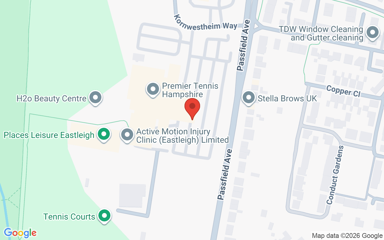 Map showing the location of Ventura Hair Design Hampshire