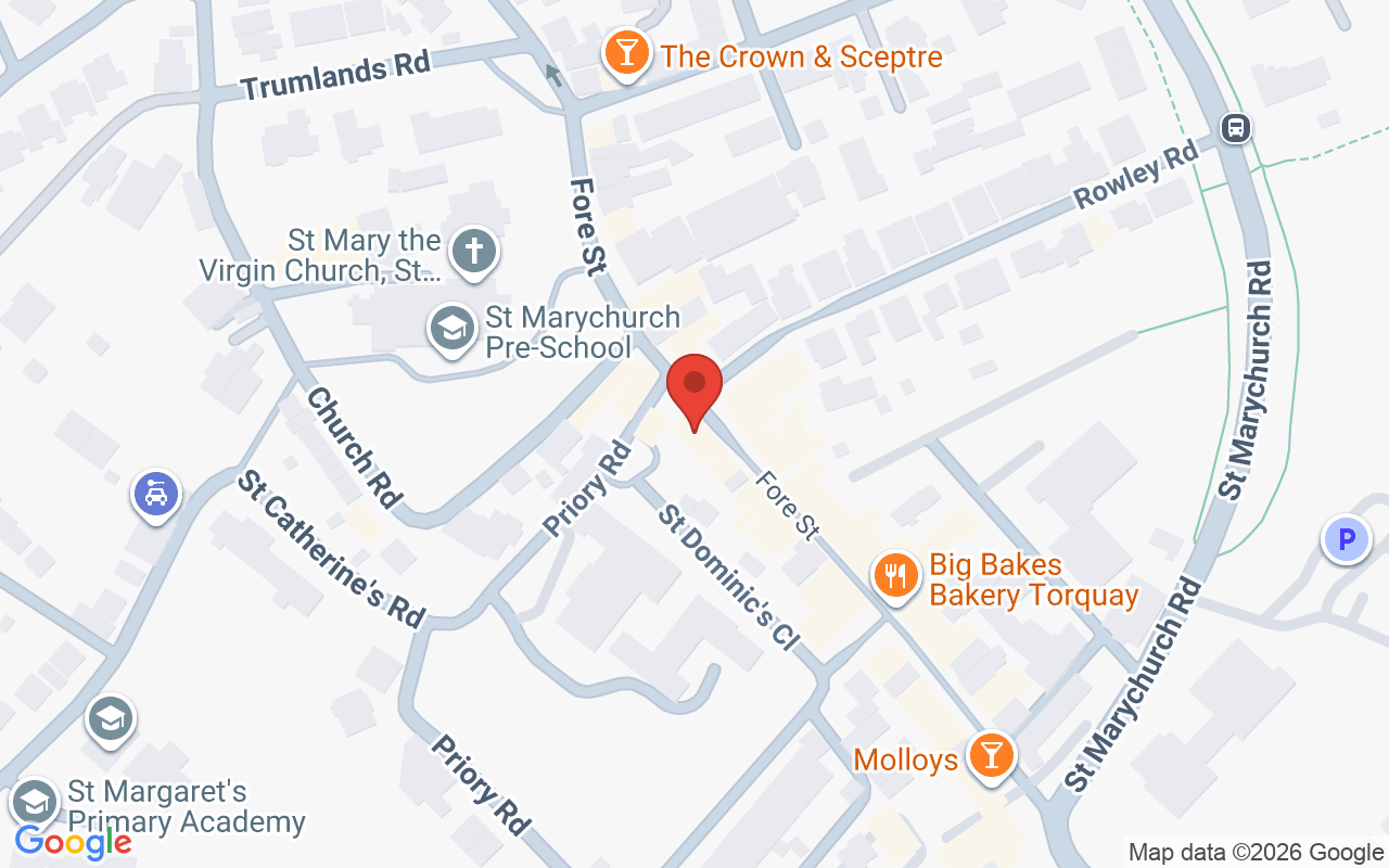 Map showing the location of Vienna barbers