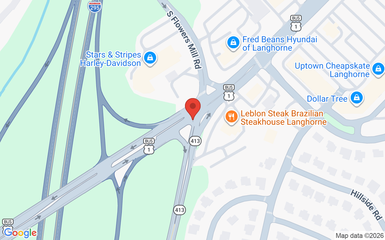 Map showing the location of Wig Elegance