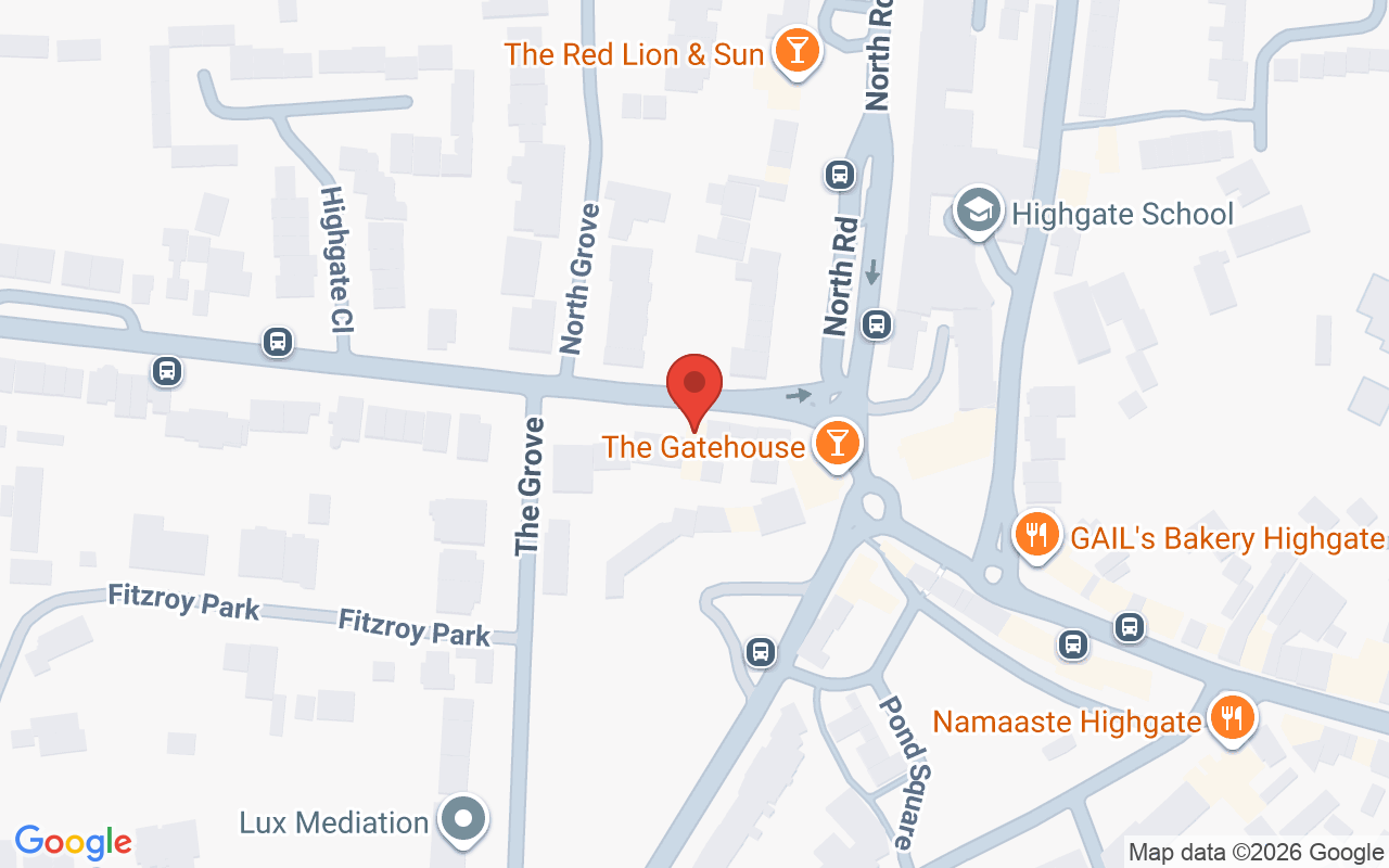 Map showing the location of Willow Hair