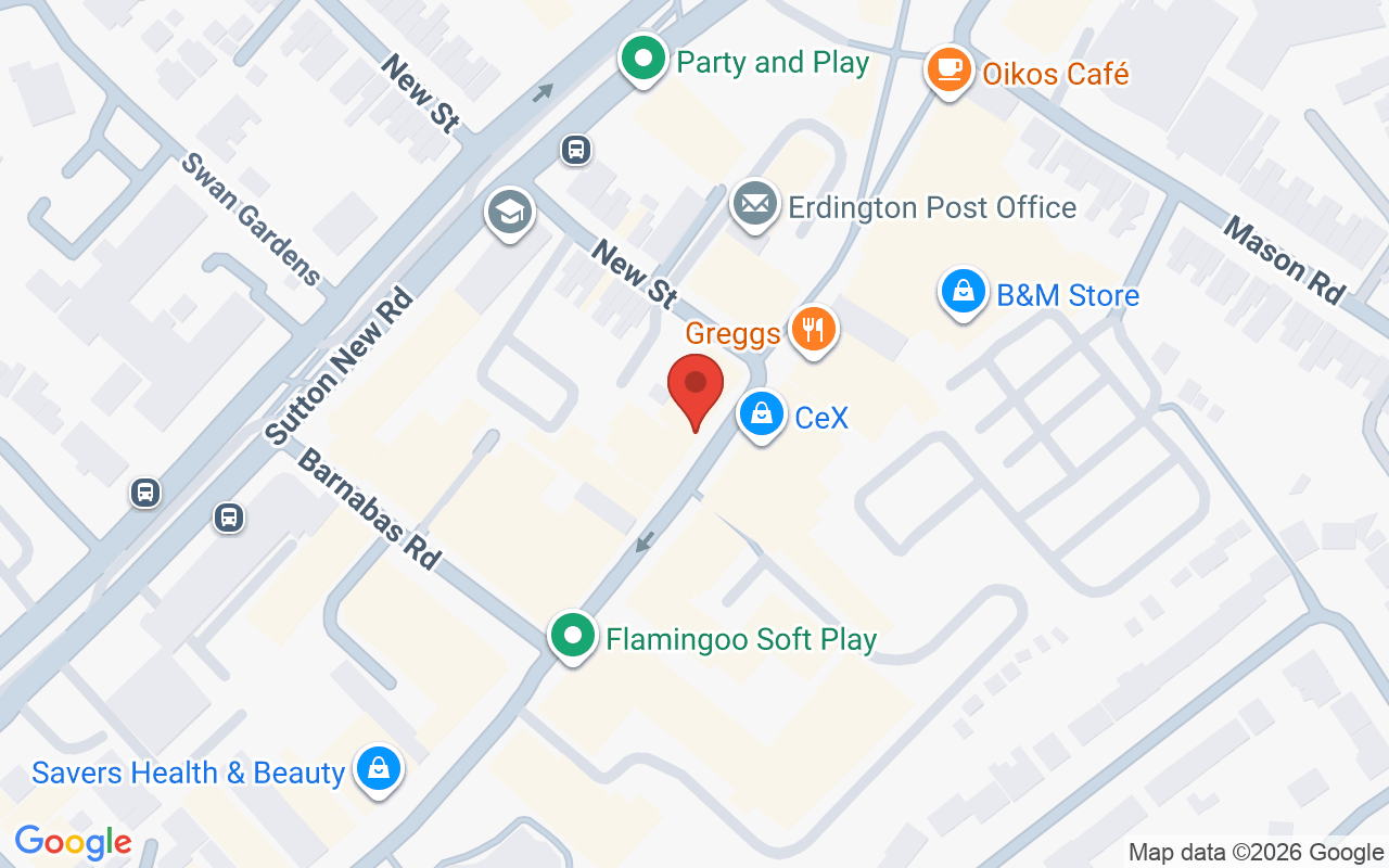 Map showing the location of Kizuri Hair