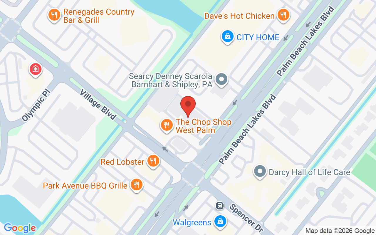 Map showing the location of Serene Beauty Suite