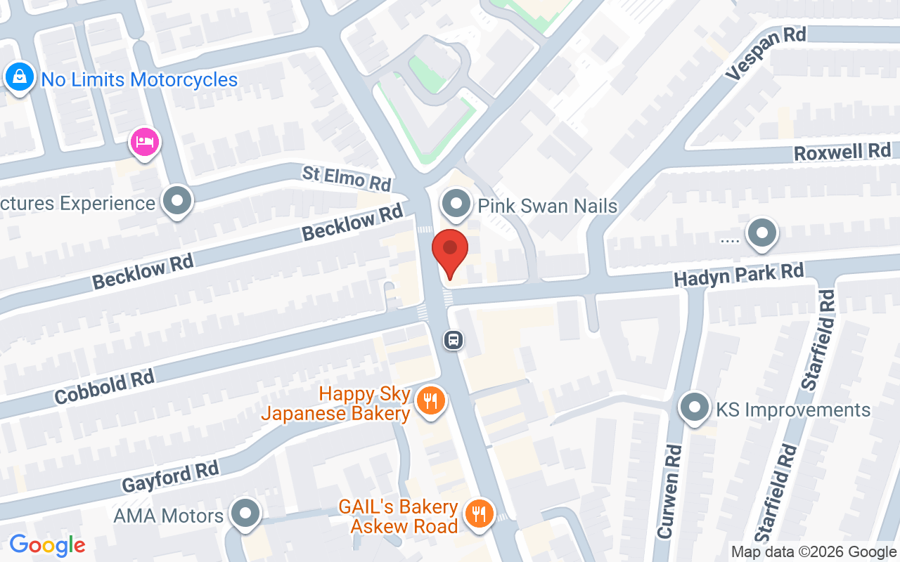 Map showing the location of DANNIE & CARRIE