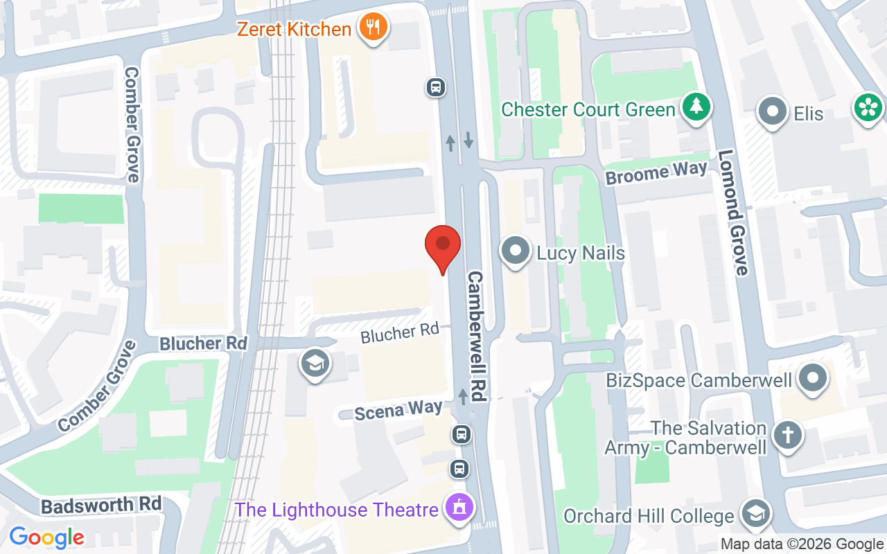 Map showing the location of Hiikuss Hair Studio