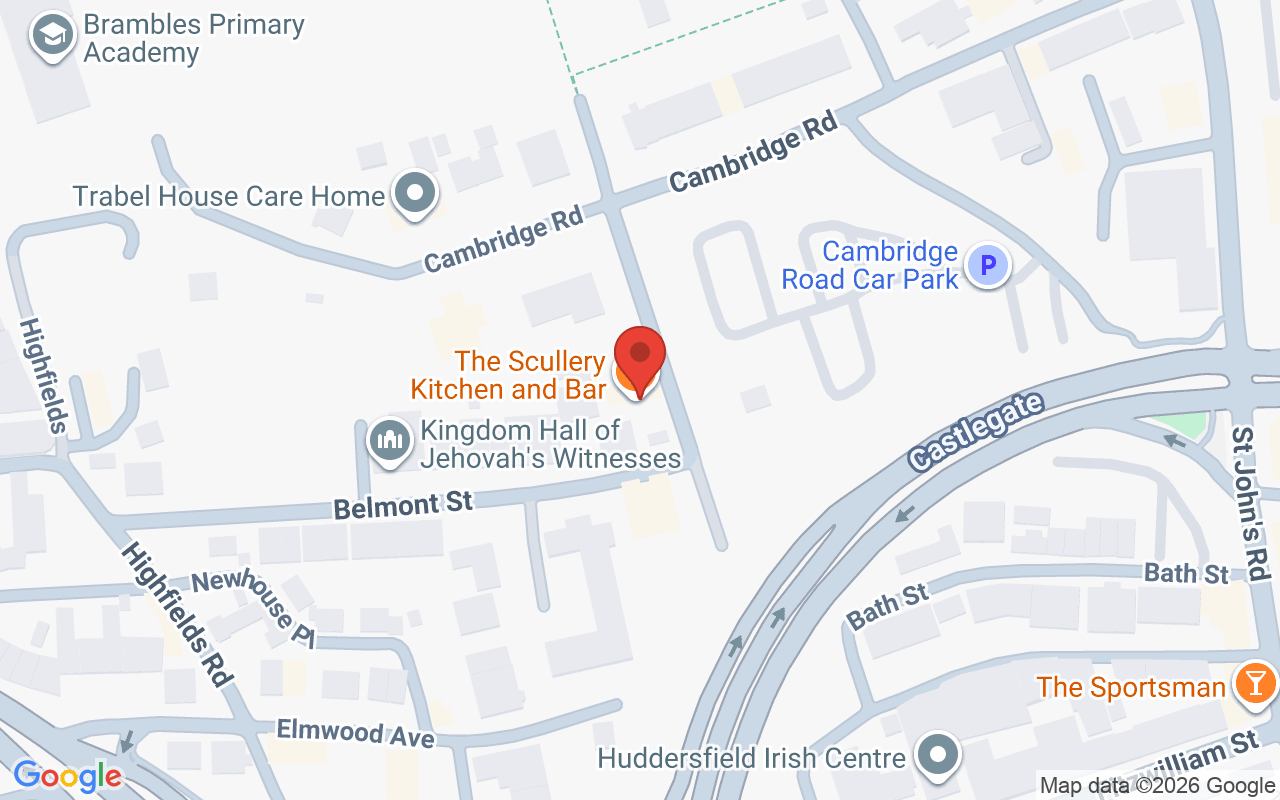 Map showing the location of The Vinery Hair & Beauty Salon