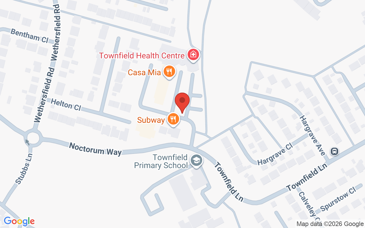 Map showing the location of The Colour Bar – Oxton