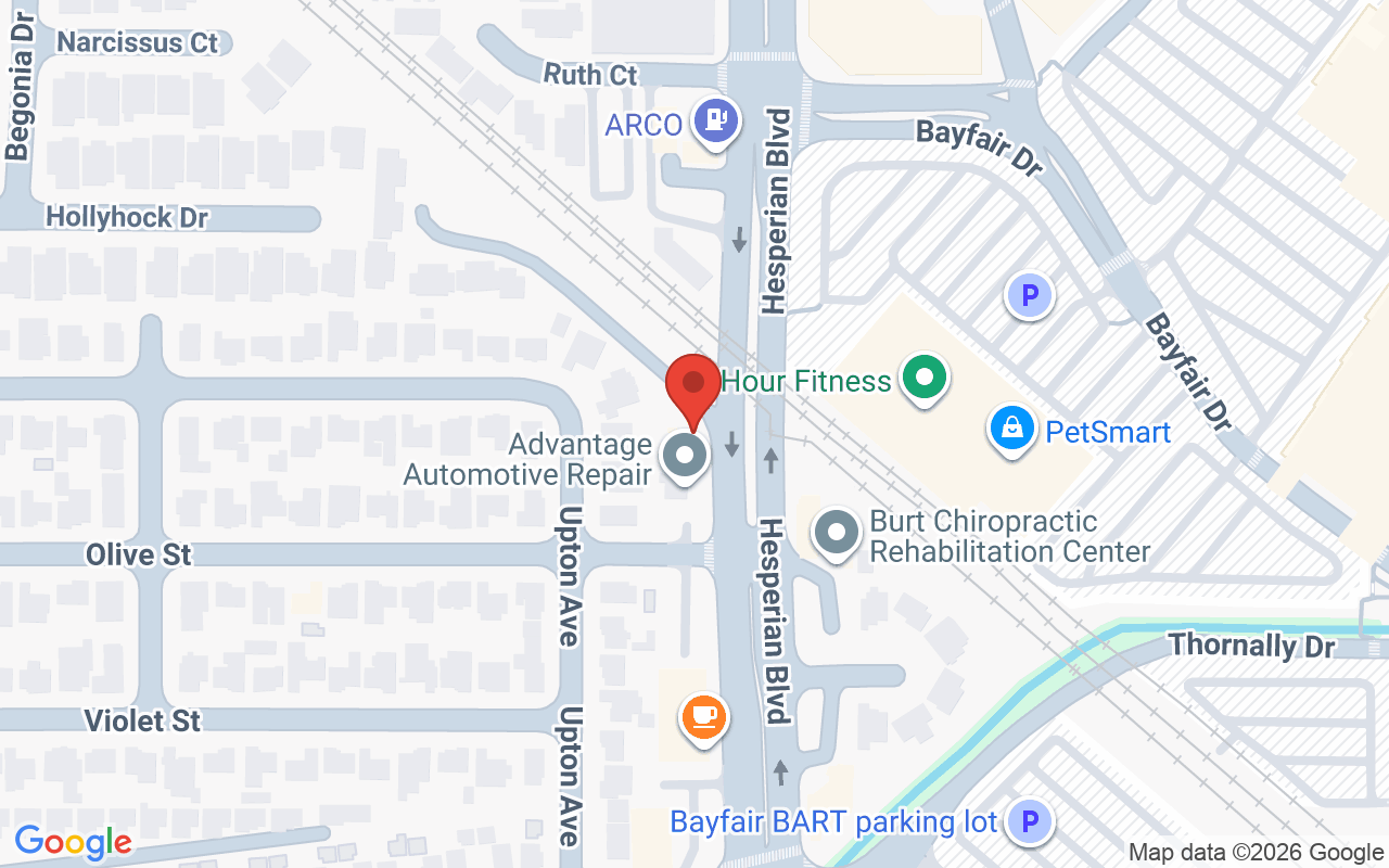 Map showing the location of Black Magic Beauty Lounge Hair Salon