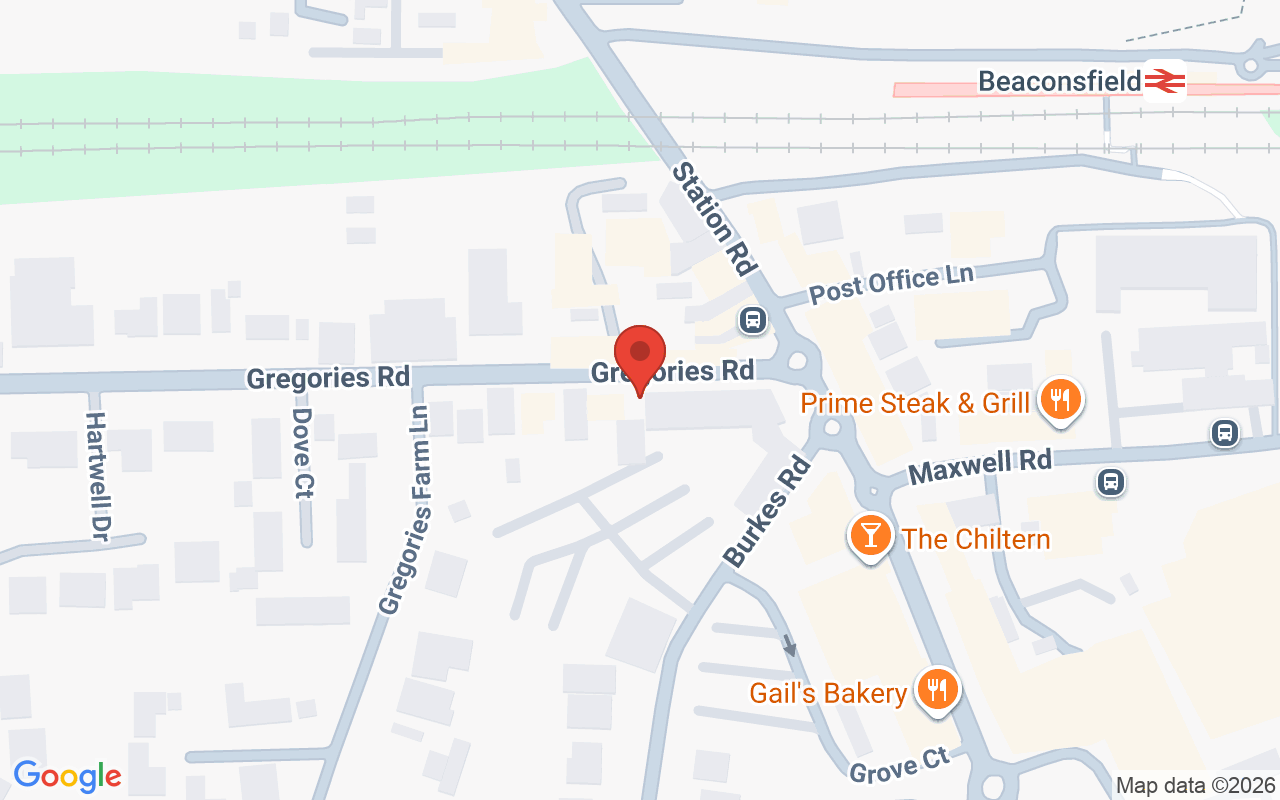 Map showing the location of Abstract Hairdressing