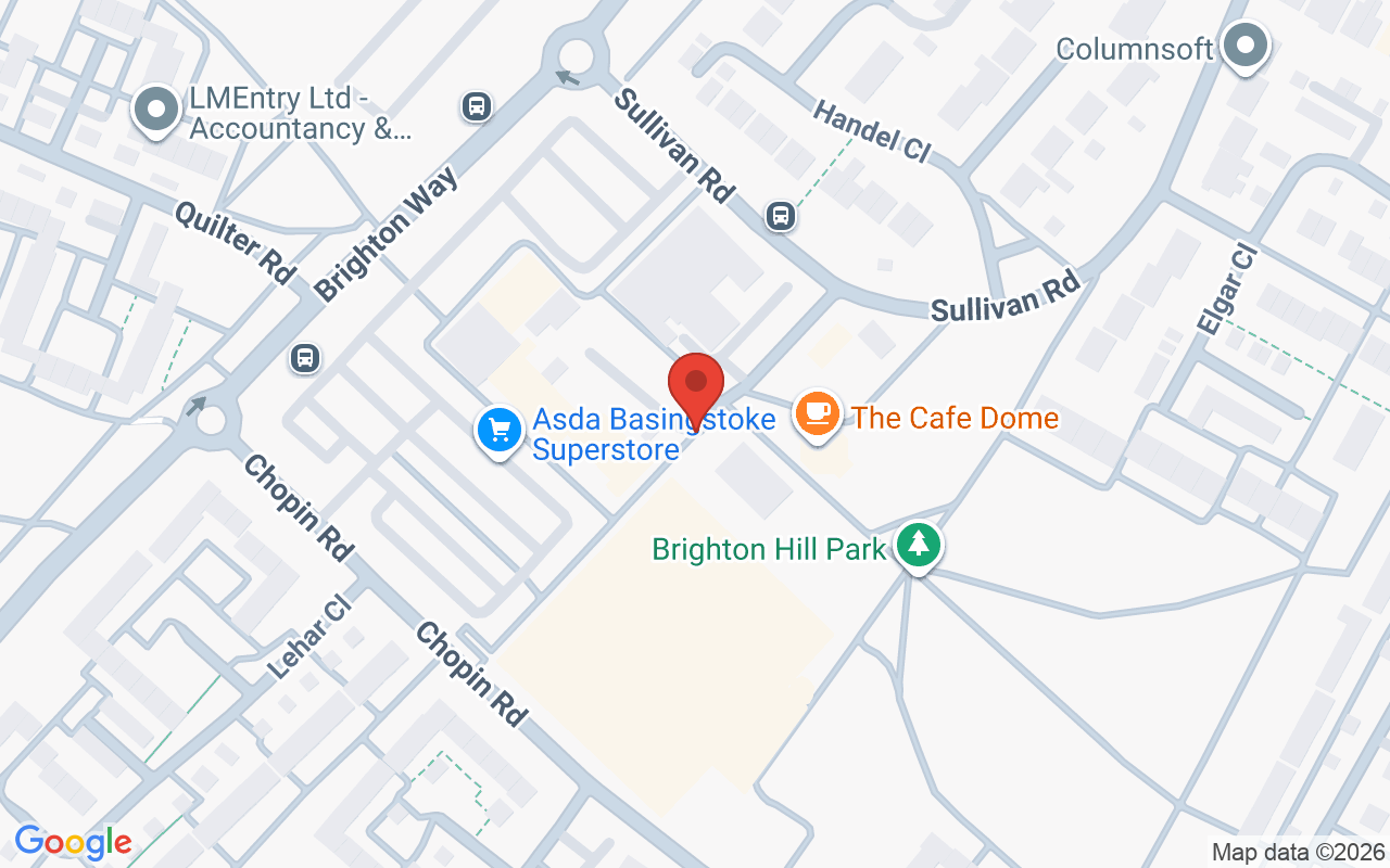 Map showing the location of Acute Look Hair & Beauty