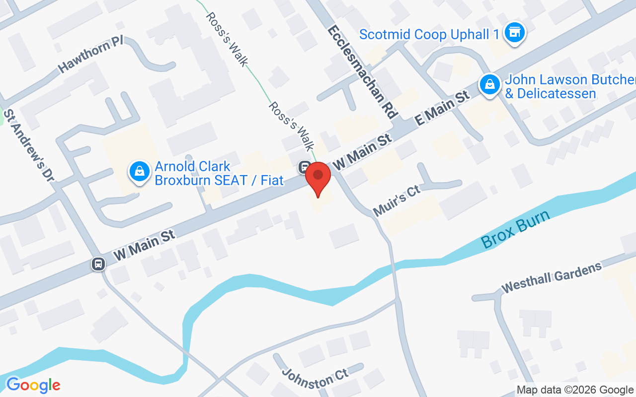 Map showing the location of Allure Skin Clinic