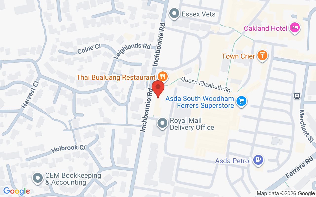 Map showing the location of Aura Hair