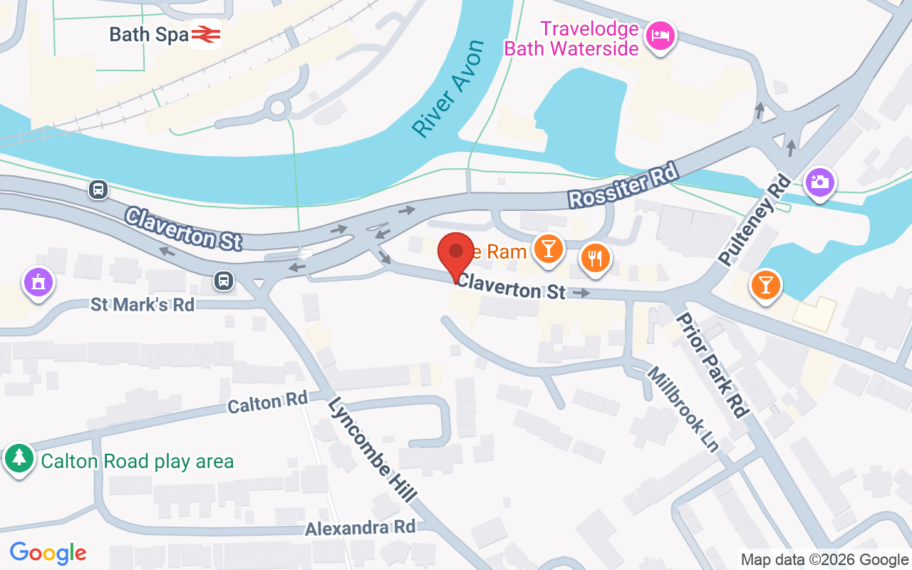 Map showing the location of B Hairdressing