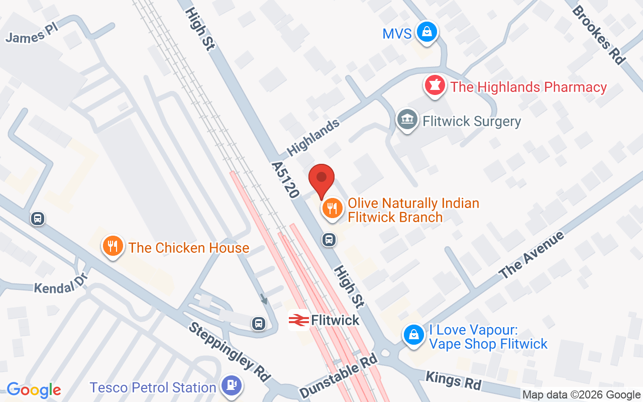 Map showing the location of Beauty by Janice