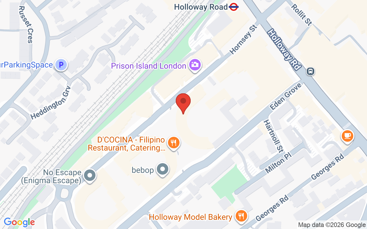 Map showing the location of bebop