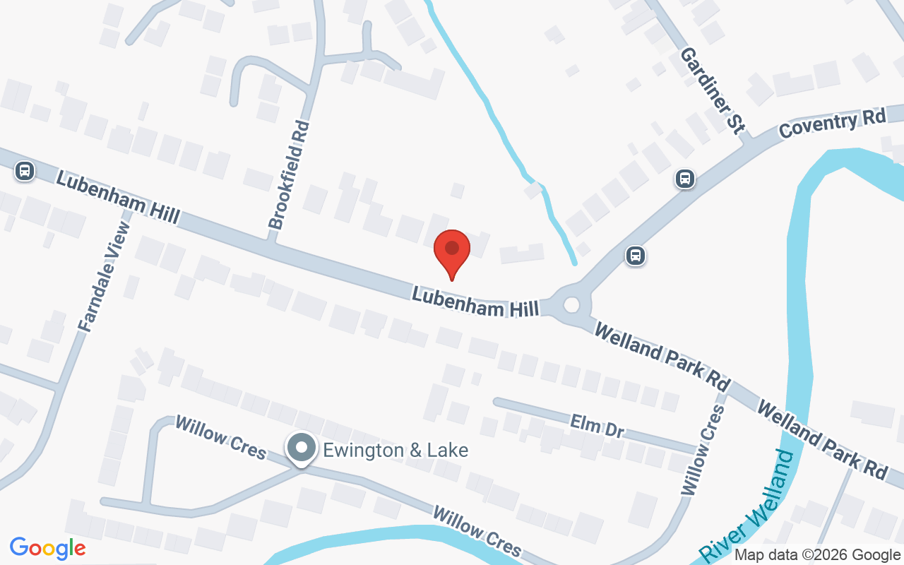 Map showing the location of Charleys Garden Retreat