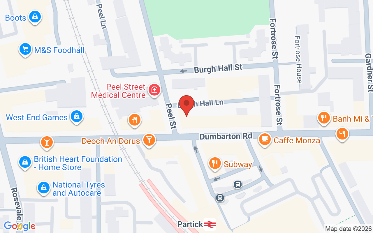 Map showing the location of Clip Joint