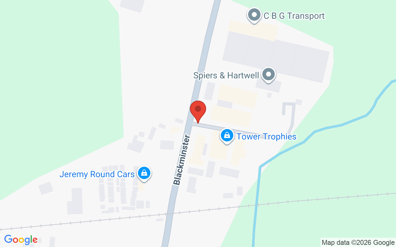 Map showing the location of Creative Hair & Beauty