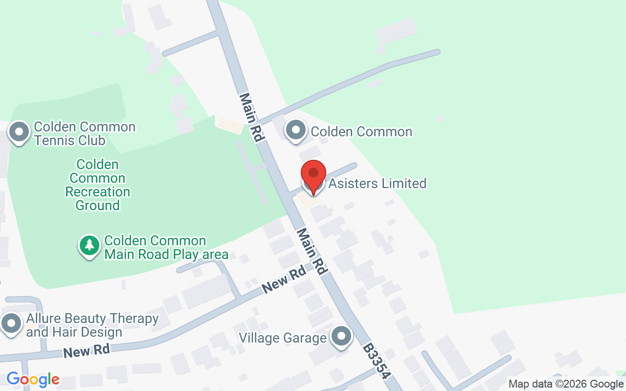 Map showing the location of Hair Boutique
