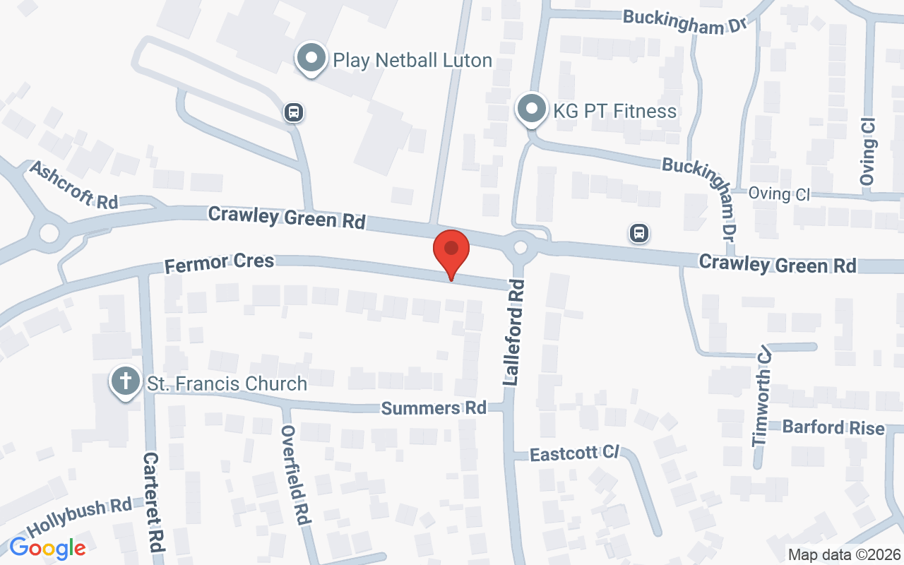 Map showing the location of Hair By Natasha