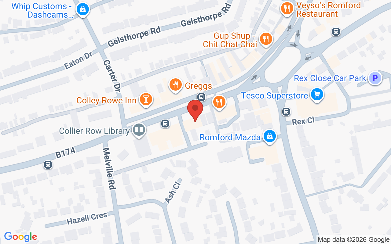 Map showing the location of Hair Essence