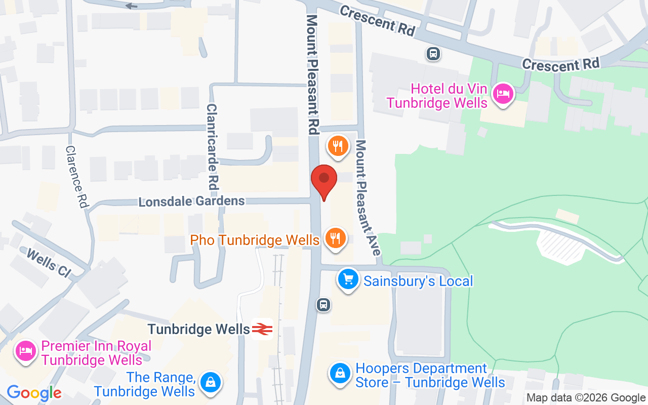 Map showing the location of Hair Organic