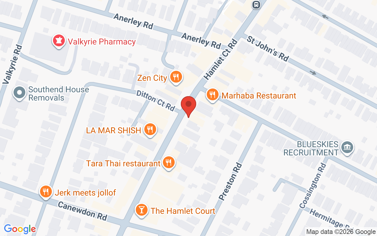 Map showing the location of Halo  Beauty