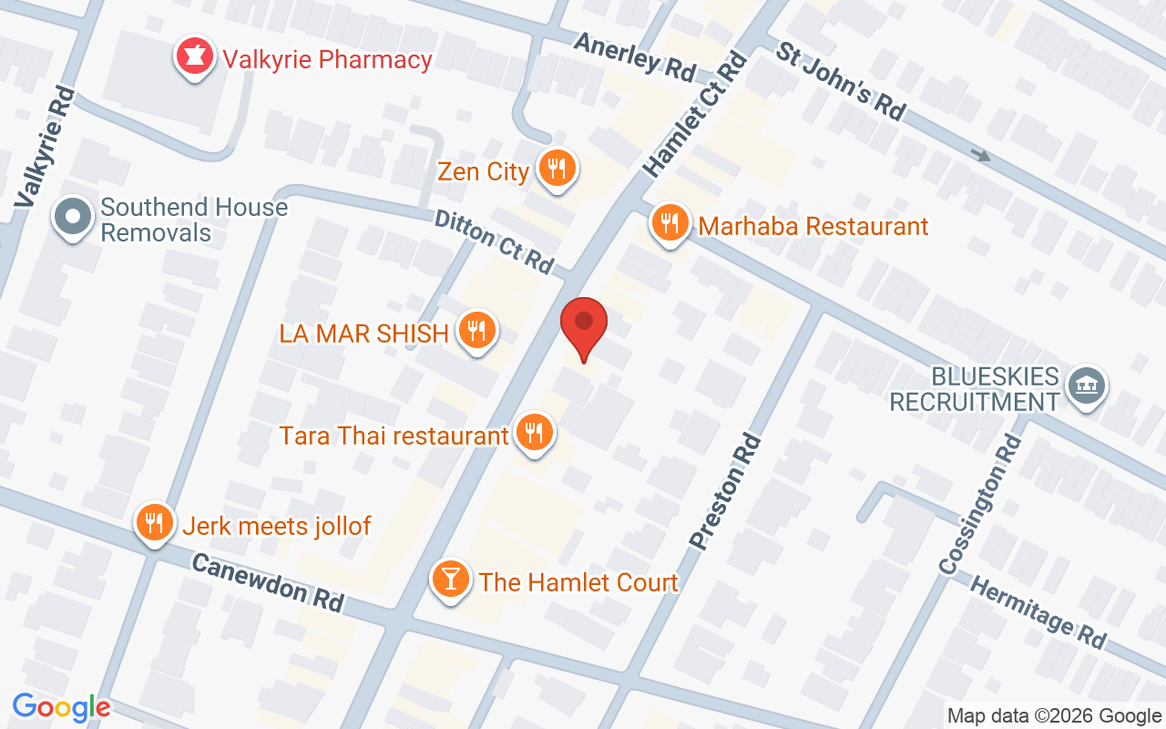 Map showing the location of Halo Hair