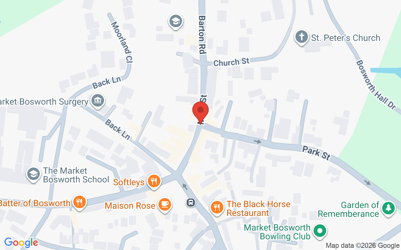 Map showing the location of Hive Hair Ltd