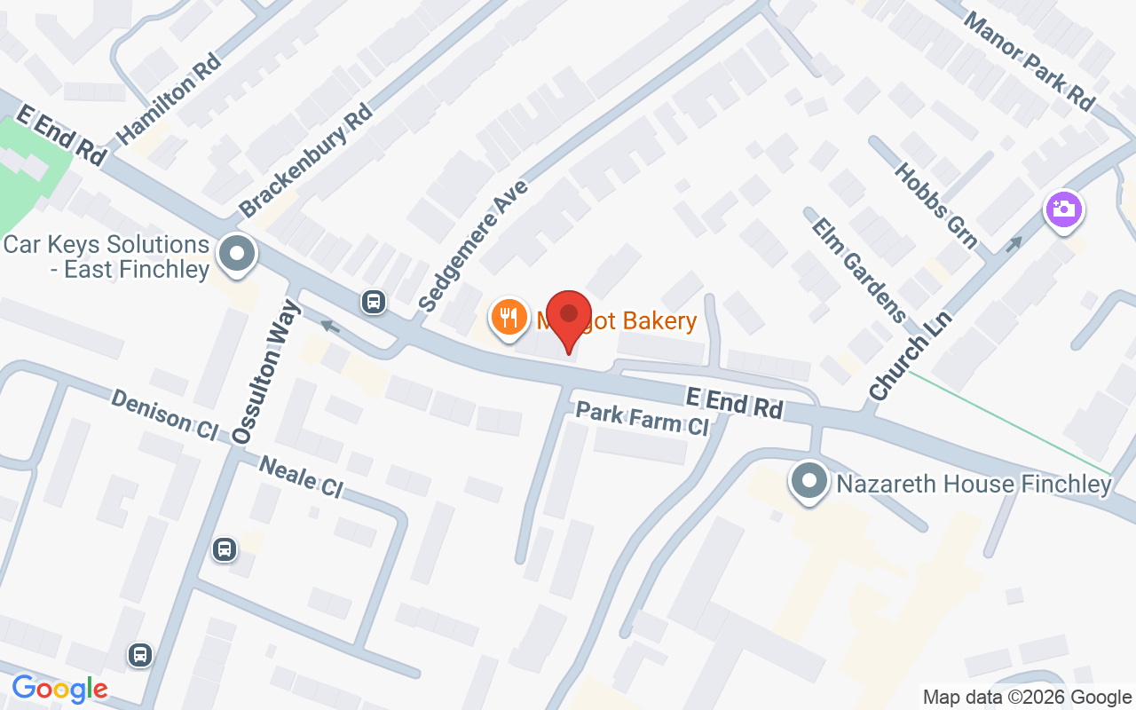 Map showing the location of Ian Michael Hair Design