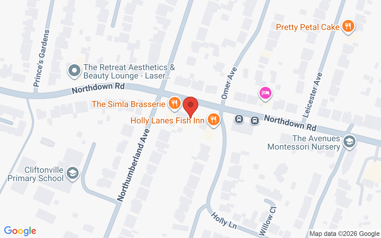Map showing the location of Keith Graham