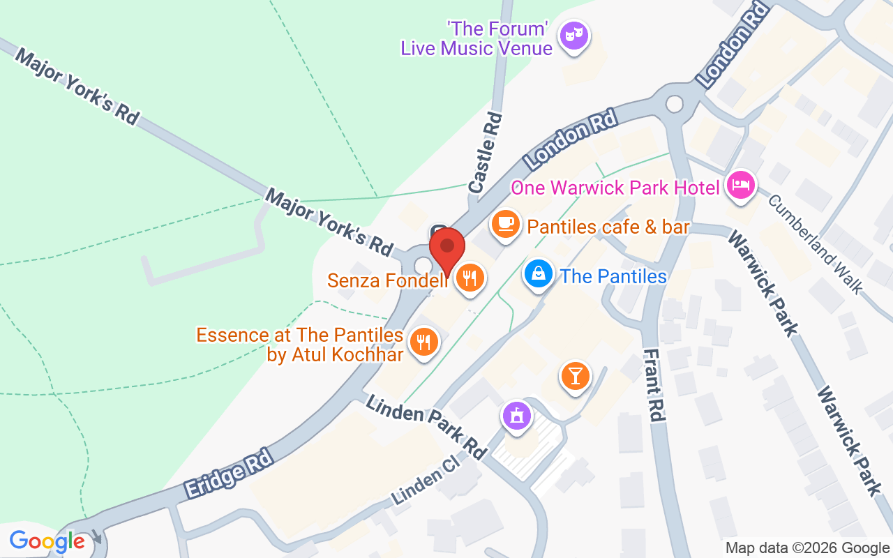 Map showing the location of Morgan Hodges Hair