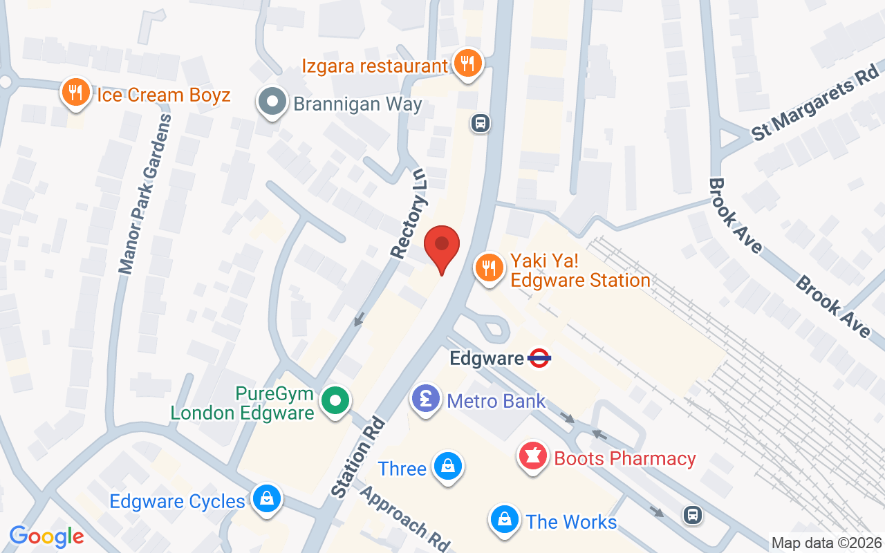 Map showing the location of Neo Hairdressing
