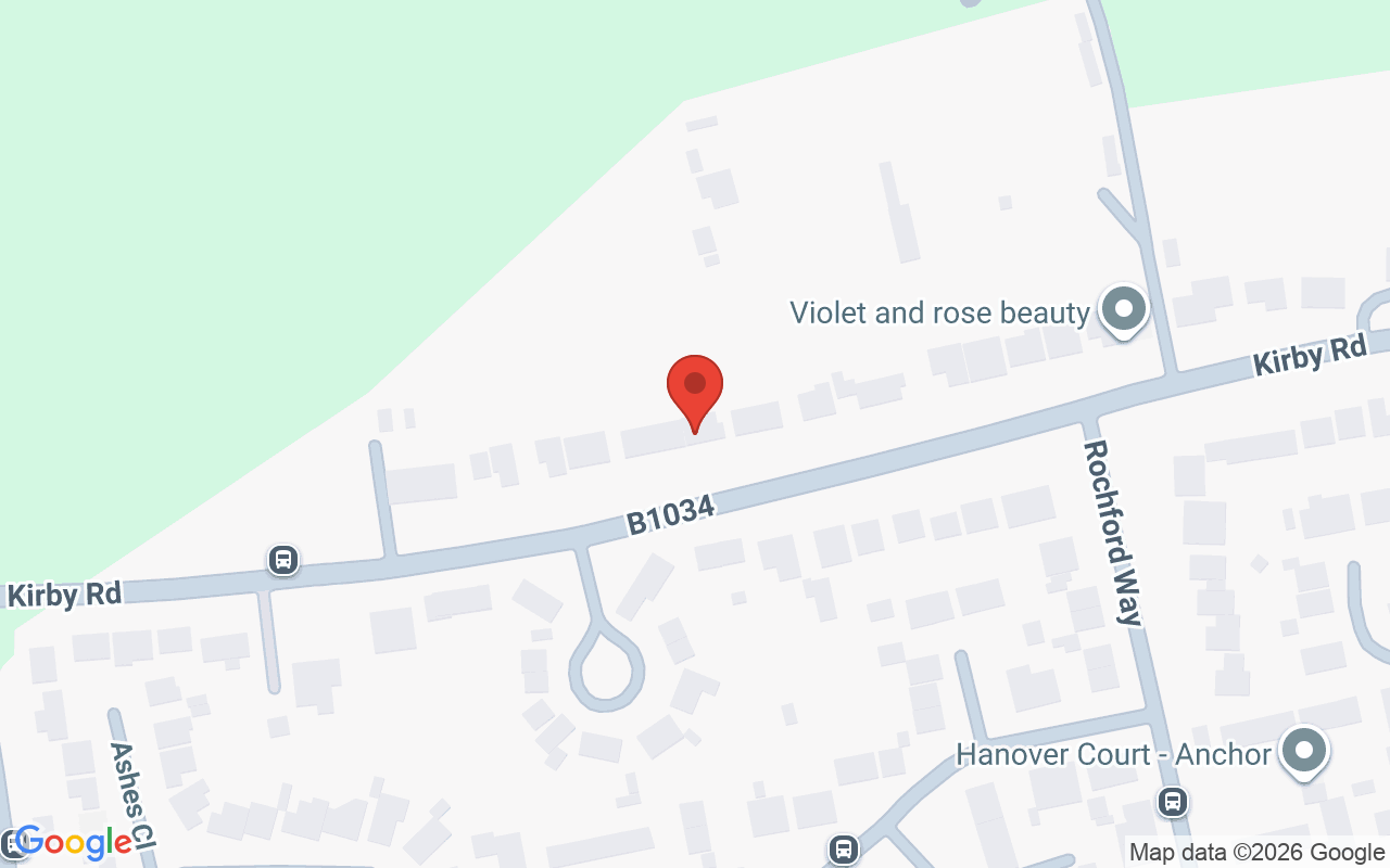 Map showing the location of Polished