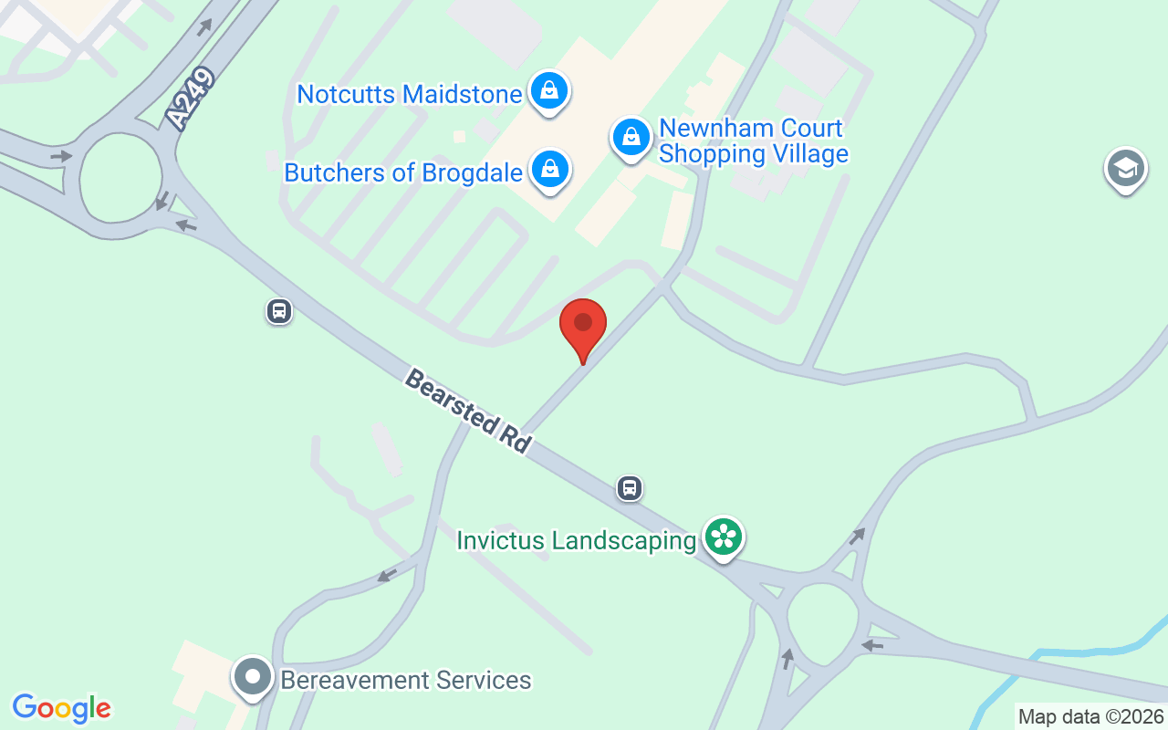 Map showing the location of Pure Hairdressing