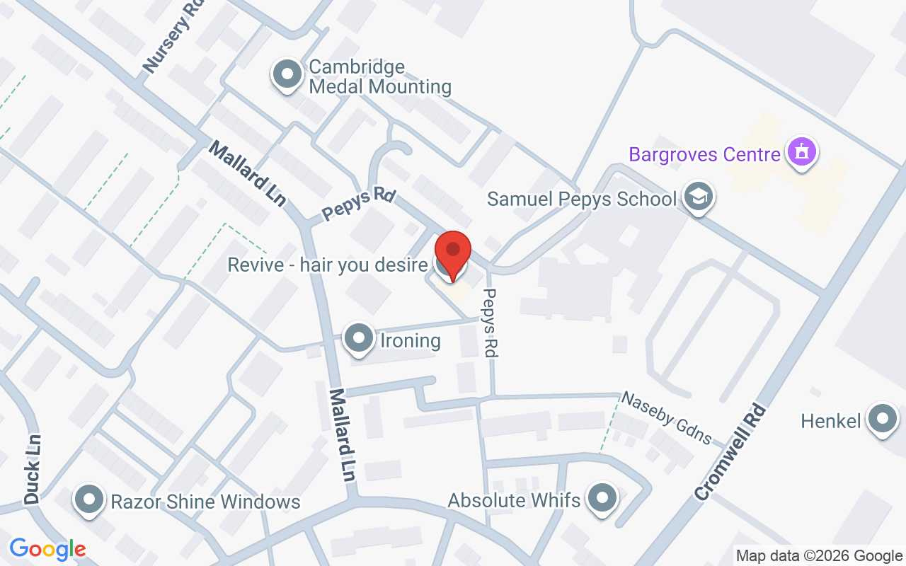 Map showing the location of Revive Hair