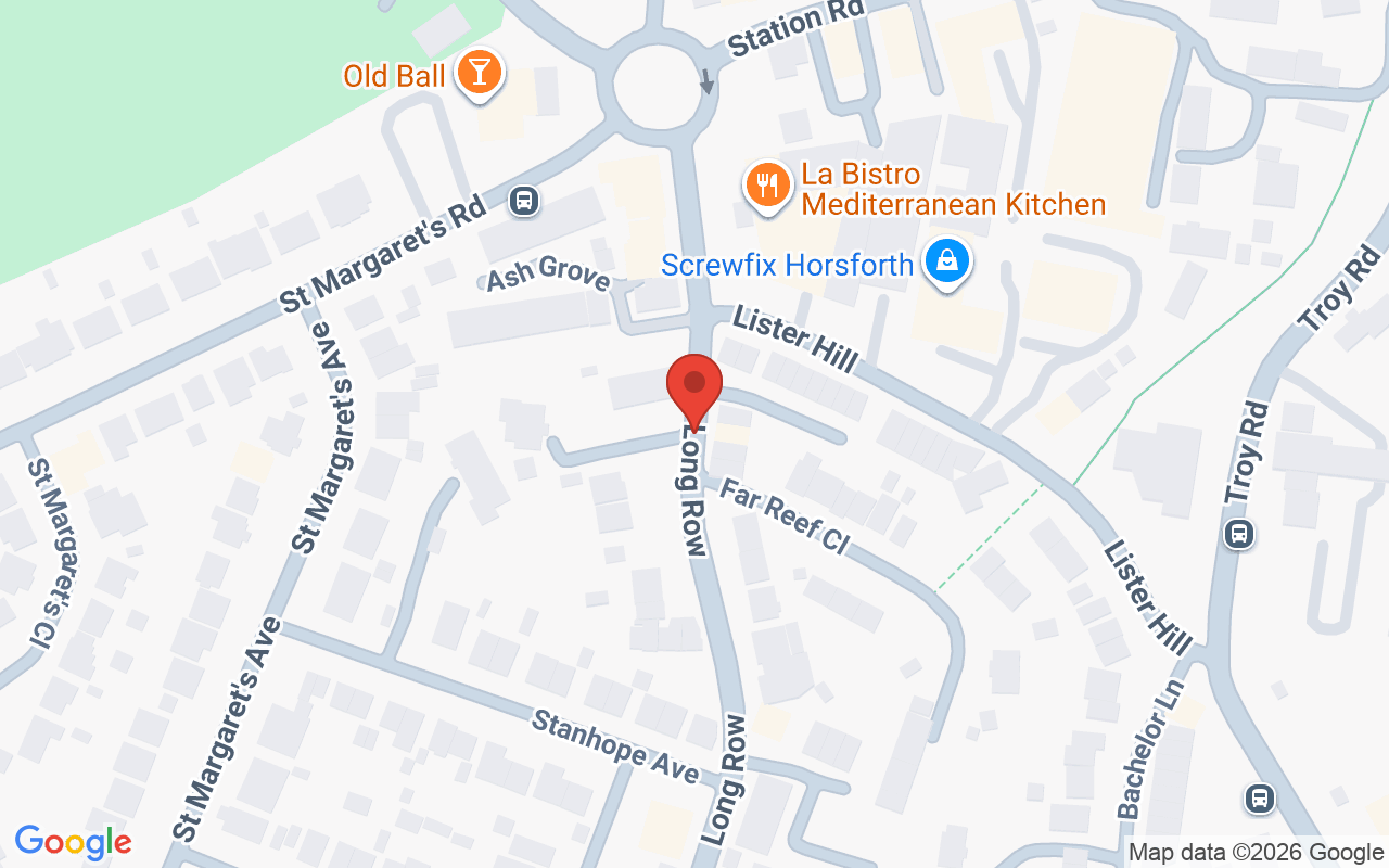 Map showing the location of Rory James