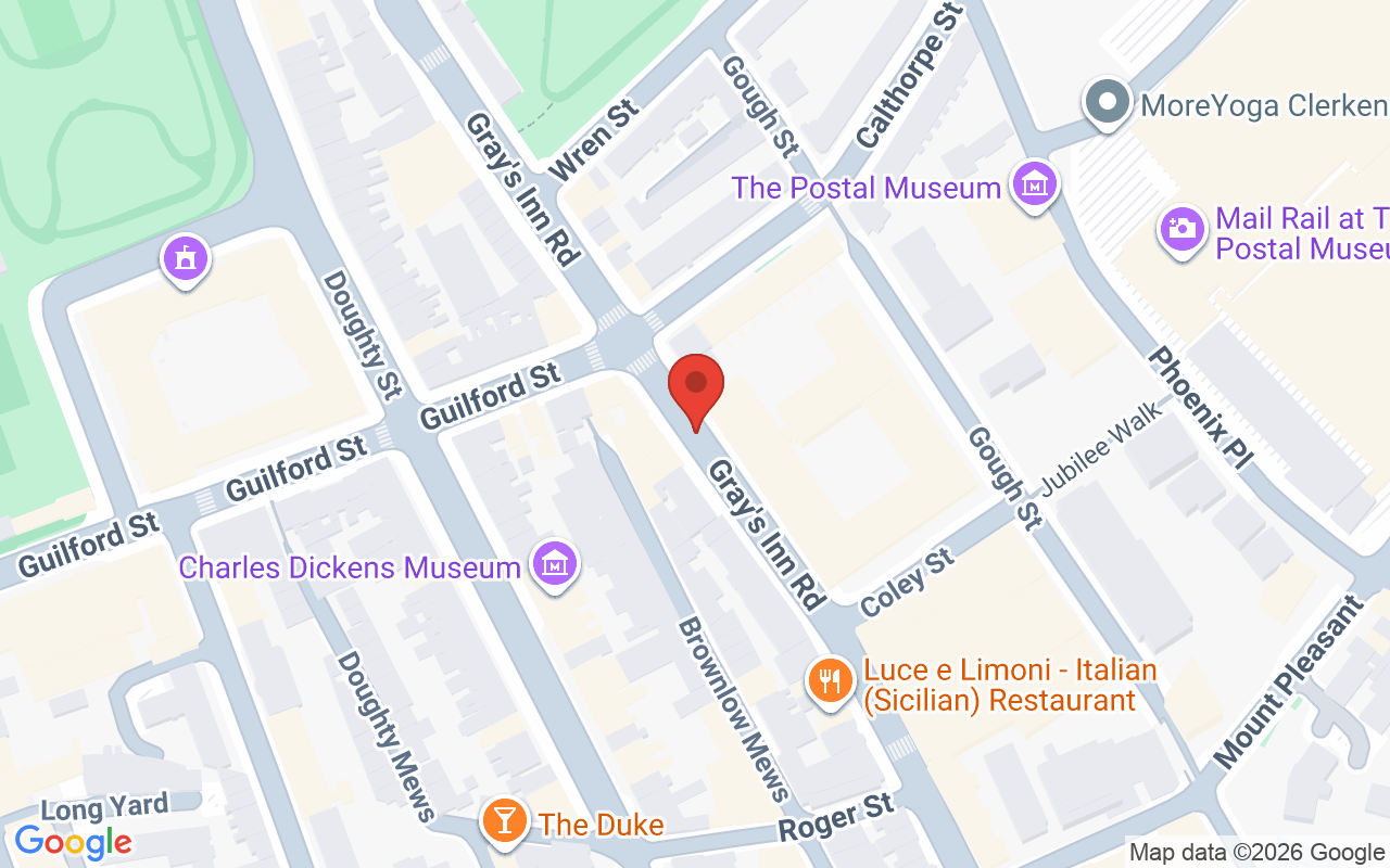 Map showing the location of Salon House