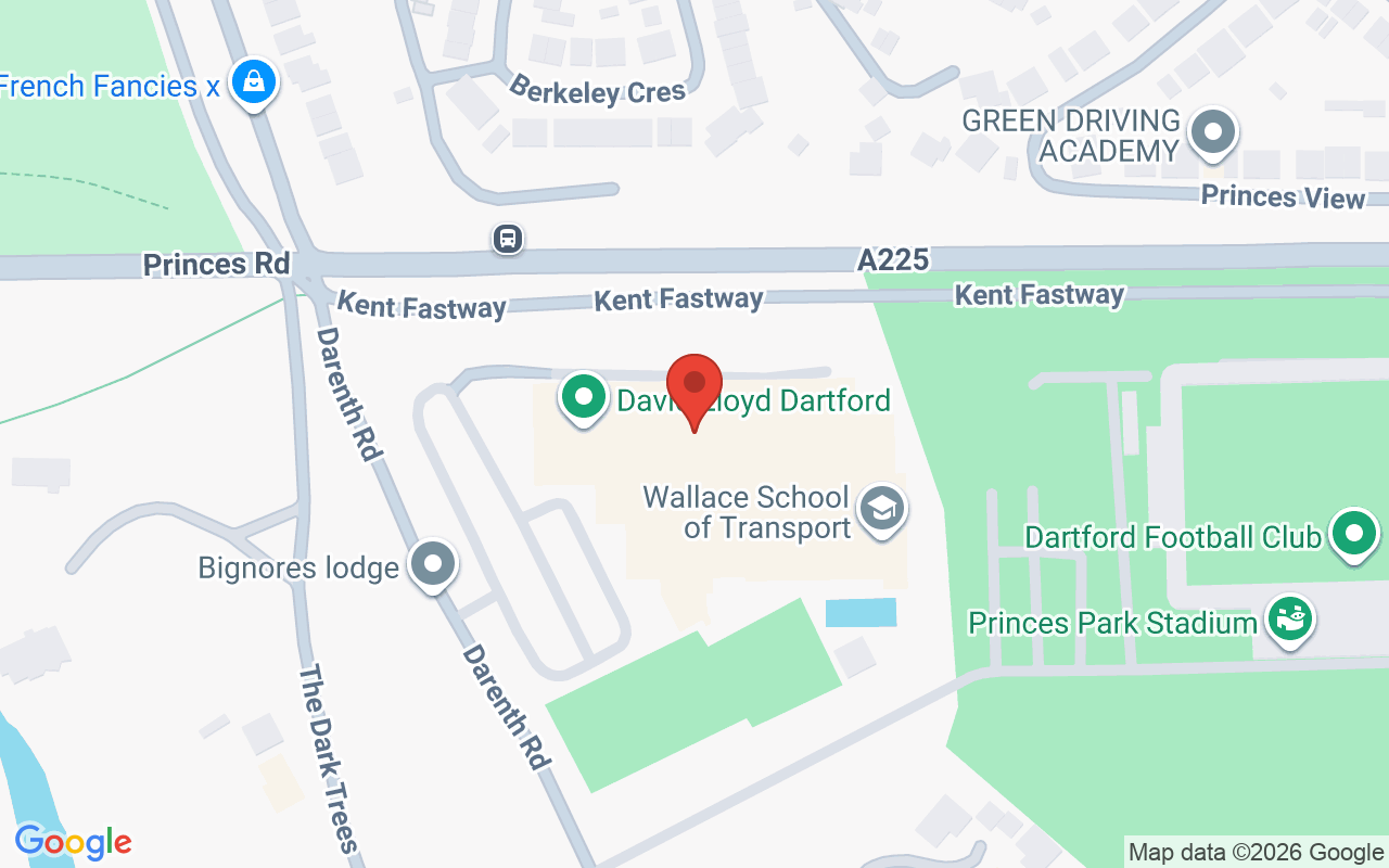 Map showing the location of Salon167 Dartford