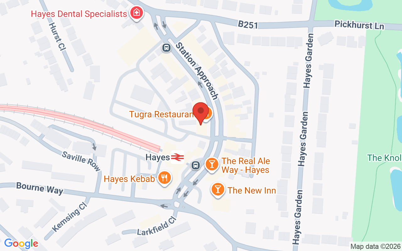 Map showing the location of Samuel Oliver